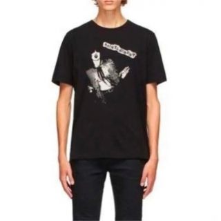 1209 サンローラン Saint Laurent Tシャツ スタープリント 白