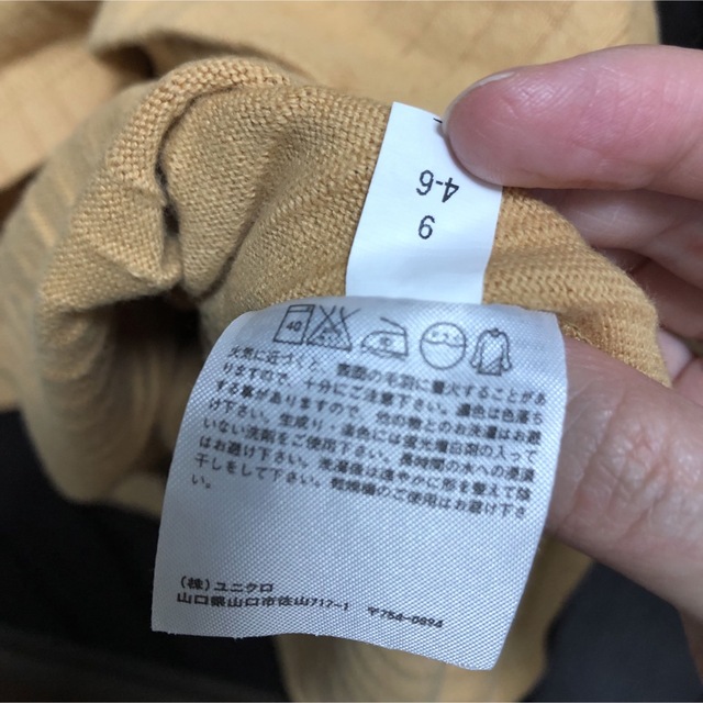 UNIQLO(ユニクロ)のUNIQLO ユニクロ ワンピース 黄色 ミニワンピ イエロー レディースのワンピース(ひざ丈ワンピース)の商品写真