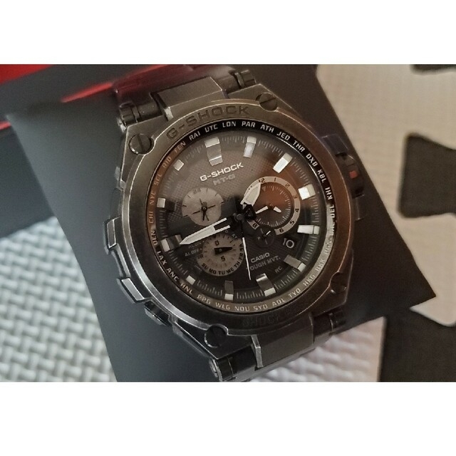 G-SHOCK - G-SHOCK MTG-S1000V-1AJF エイジド加工の通販 by キナバル