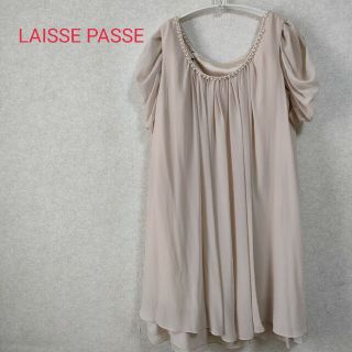 レッセパッセ(LAISSE PASSE)のLAISSE PASSE　レッセパッセ　ワンピース　ドレス　パーティー(ひざ丈ワンピース)