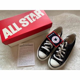 コンバース(CONVERSE)の新品◆コンバース◆キャンバス オールスターmade in JAPAN/黒23cm(スニーカー)