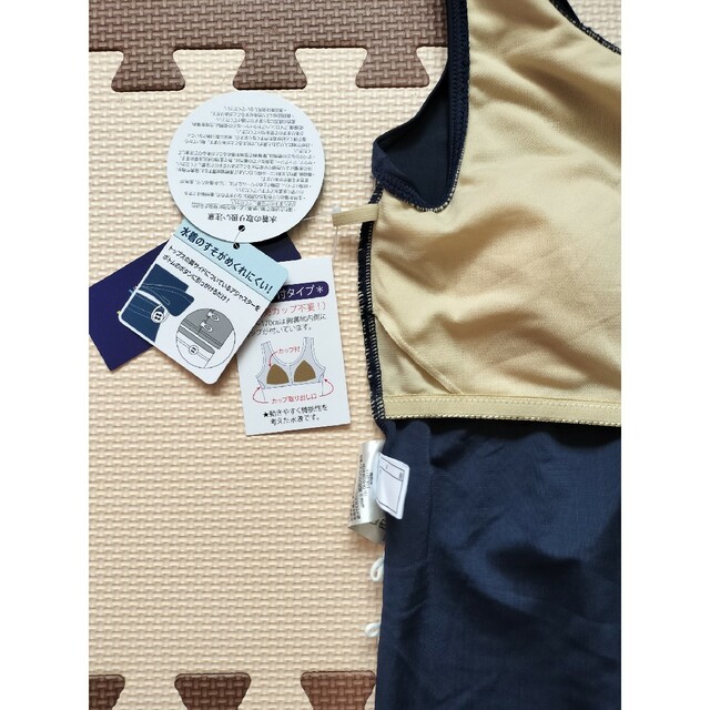 サイズ160cm スクール水着 セパレート型 パンツタイプ 女児 スイムウェア キッズ/ベビー/マタニティのキッズ服女の子用(90cm~)(水着)の商品写真