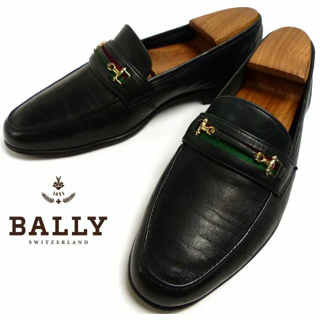 Bally(バリー)のスイス製 BALLY / バリー ビットローファー 6 1/2E(24.5cm メンズの靴/シューズ(スリッポン/モカシン)の商品写真