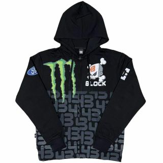 ディーシーシューズ(DC SHOES)のMONSTER ENERGY DC Ken Blockジップアップパーカー L(パーカー)