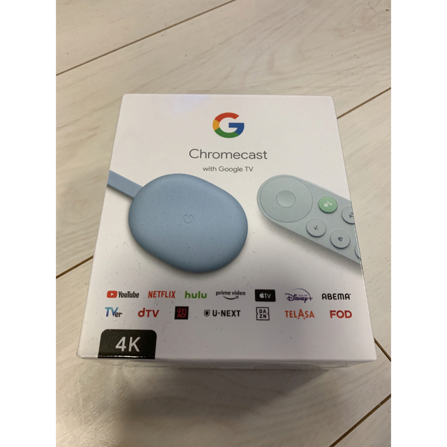 Google(グーグル)のChromecast with GoogleTV (4K) GA01923-JP スマホ/家電/カメラのテレビ/映像機器(その他)の商品写真