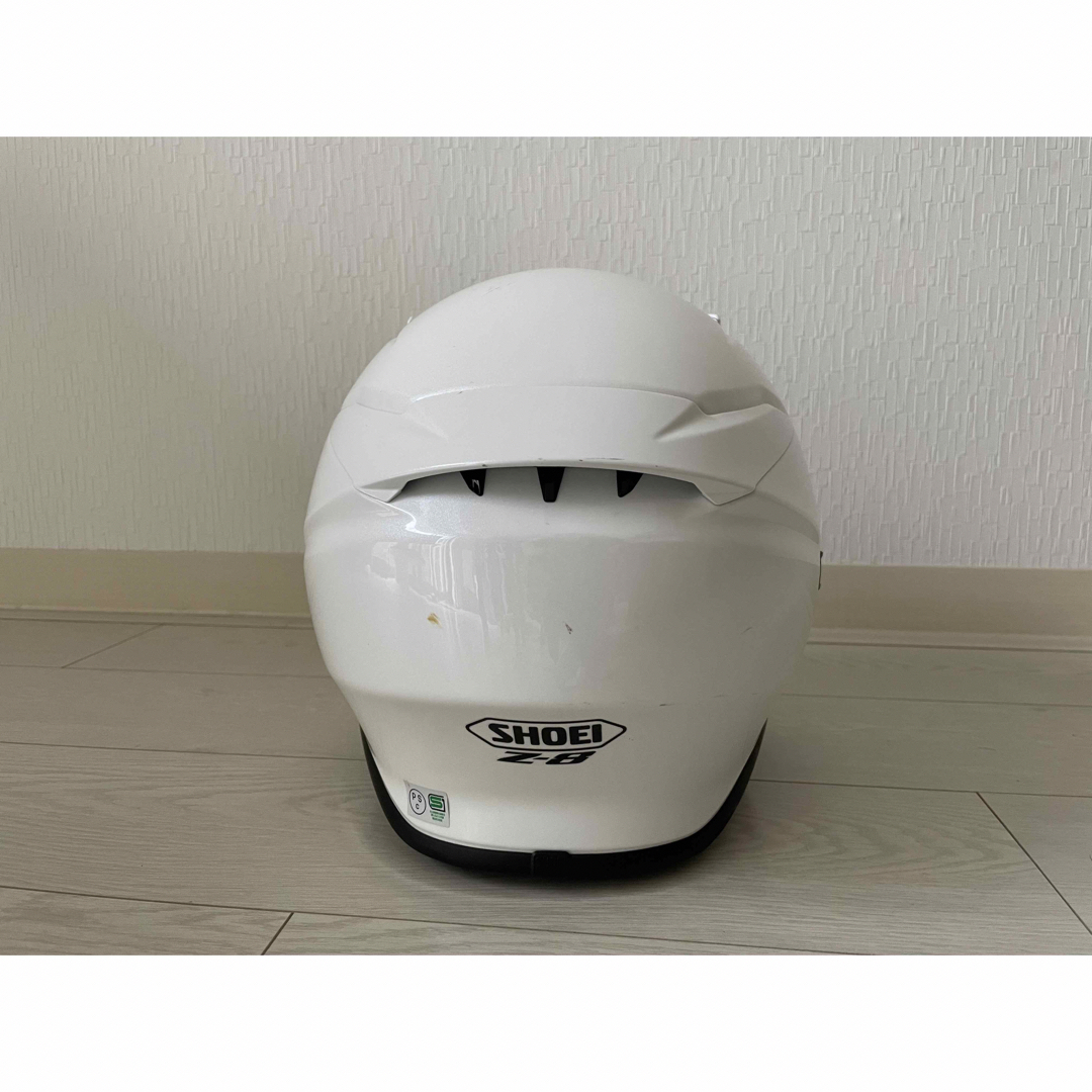 SHOEI Z-8 白 バイク ヘルメット Mサイズ 自動車/バイクのバイク(ヘルメット/シールド)の商品写真