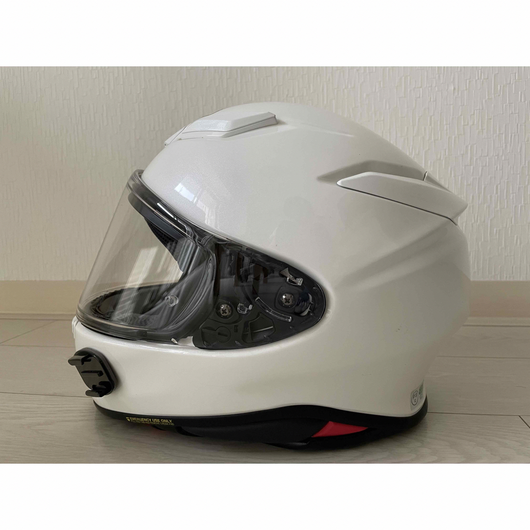 SHOEI Z-8 白 バイク ヘルメット Mサイズ 自動車/バイクのバイク(ヘルメット/シールド)の商品写真