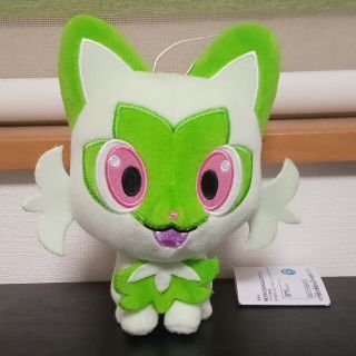 ポケモン(ポケモン)のコロッとまんまるぬいぐるみ〜ニャオハ〜(ぬいぐるみ)