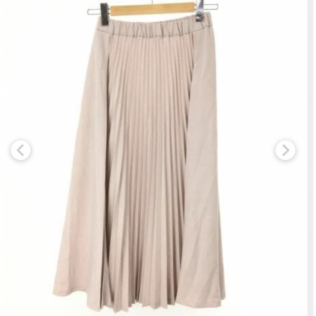 DouDou(ドゥドゥ)のdoudou ベルト付プリーツ切り替えスカート レディースのスカート(ロングスカート)の商品写真