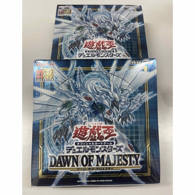 遊戯王 ファントムレイジ ドーンオブマジェスティ 新品 未開封  2box