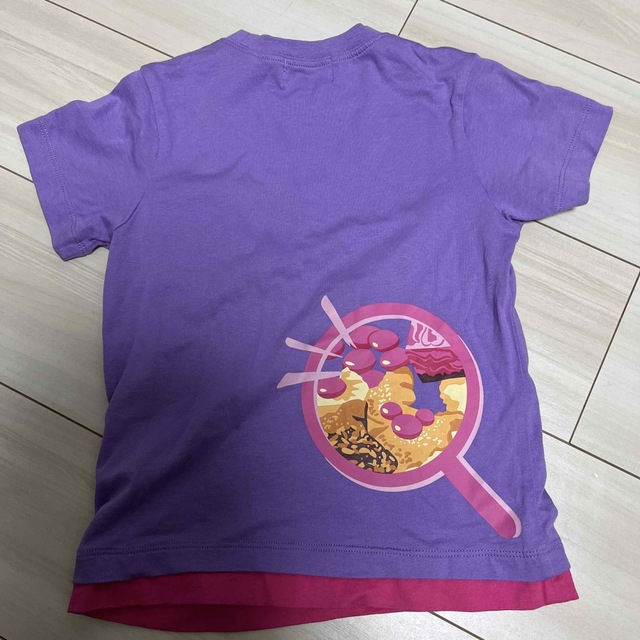 100 ディズニー　デイジー　Tシャツ キッズ/ベビー/マタニティのキッズ服女の子用(90cm~)(Tシャツ/カットソー)の商品写真