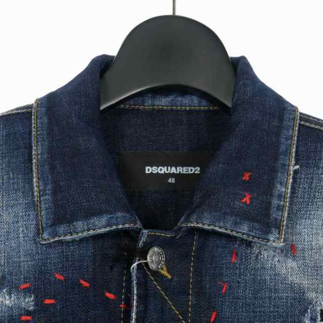 激レアモデル15万DSQUARED2ディースクエアードDANデニムジャケット46