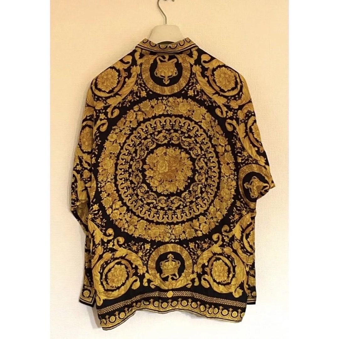 GIANNI VERSACE ジャンニヴェルサーチ 半袖総柄シャツ ペイズリー