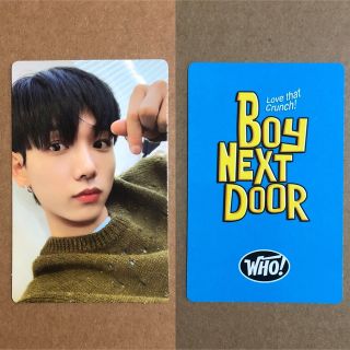 boynextdoor ボイネク ボネクド ジェヒョン トレカ-
