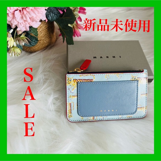 新品未使用 MARNI マルニ 財布 ミニ財布 カードケース-