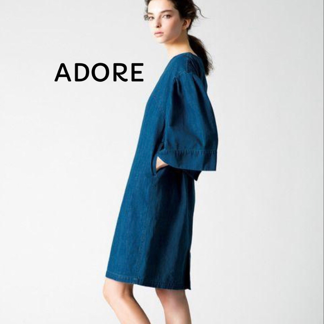 ADORE アドーア デニムワンピース 【送料無料/新品】 レディース