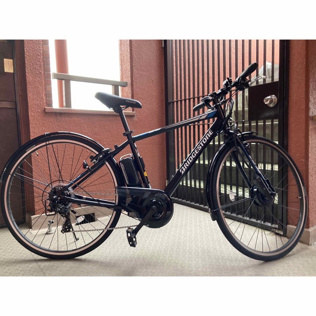 WEB限定デザイン 室内保管 ブリジストン 電動アシスト自転車 Tb1e ブラック 27インチ
