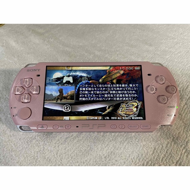 ☆ほぼ新品☆ PSP-3000 ブロッサムピンク