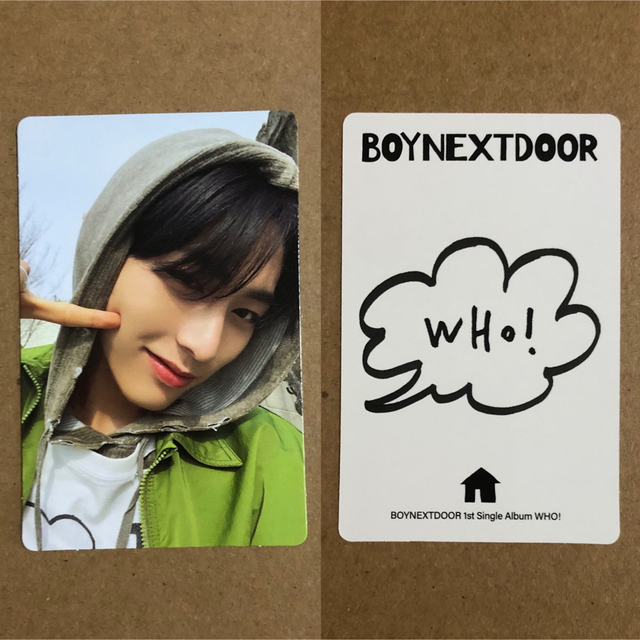 boynextdoor ボネクド　ボイネク　who テサン　トレカ　ポストカード