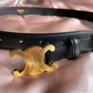 celine - CELINE セリーヌ トリオンフ ベルト 刻印あり 新品 美品 お