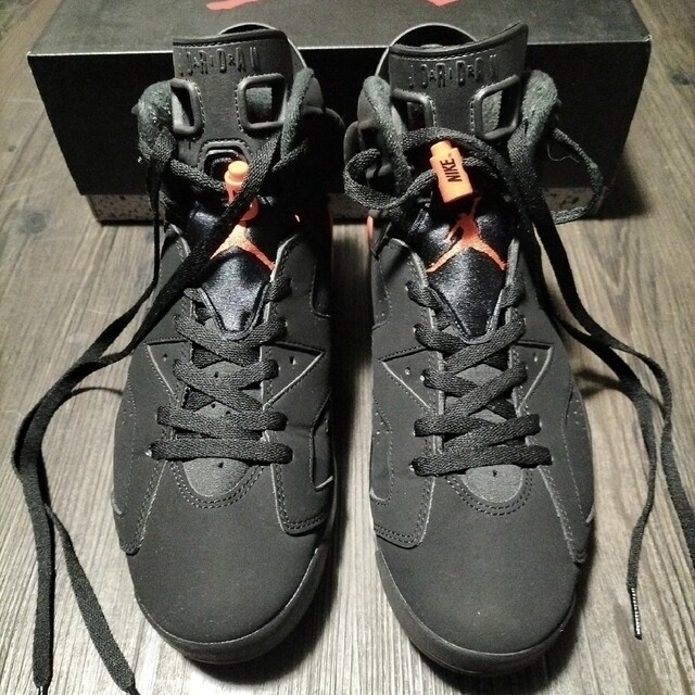 エアジョーダンAIR JORDAN 6 レトロBLACK/INFRARED28