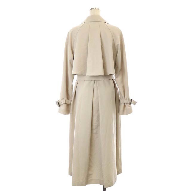 アプワイザーリッシェ 21SS ケープ風トレンチコート スプリングコート ... 美品♡アプワイザーリッシェ♡素敵なスカーフベルト付き♡プリーツトレンチコート