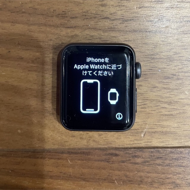 Apple Watch(アップルウォッチ)のApple Watch Series3 38mm Space Gray(GPS) メンズの時計(腕時計(デジタル))の商品写真