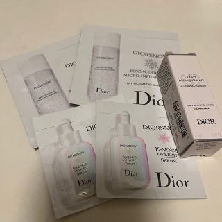 ディオール(Dior)のDIORSNOW 化粧水　美容液　クレンジング　サンプル(サンプル/トライアルキット)