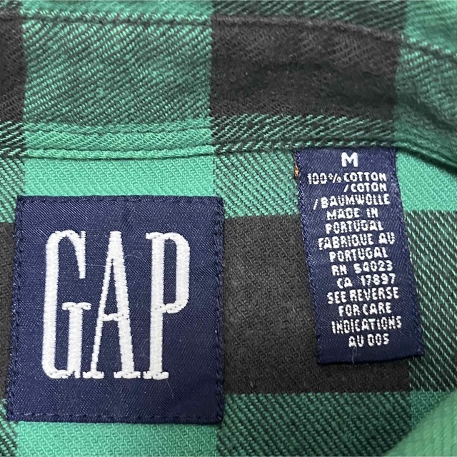 GAP(ギャップ)の【GAP】オールドギャップ 90s バッファローチェック BDシャツ ポルトガル メンズのトップス(シャツ)の商品写真