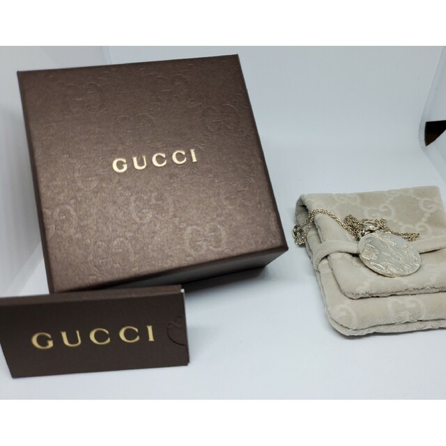 【超レア ヴィンテージ品】オールド GUCCI フローラ コイン ネックレス