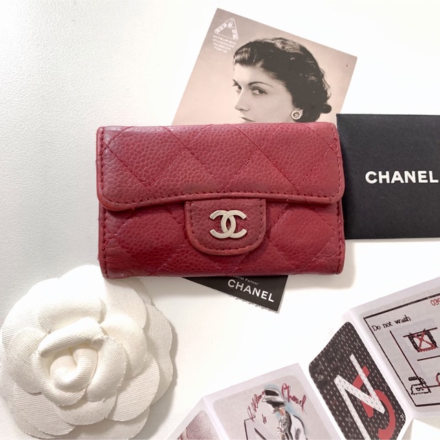 ⭐️シャネル⭐️CHANEL⭐️キーケース⭐️6連⭐️ラムスキン⭐️マトラッセ⭐️財布⭐️美品⭐️