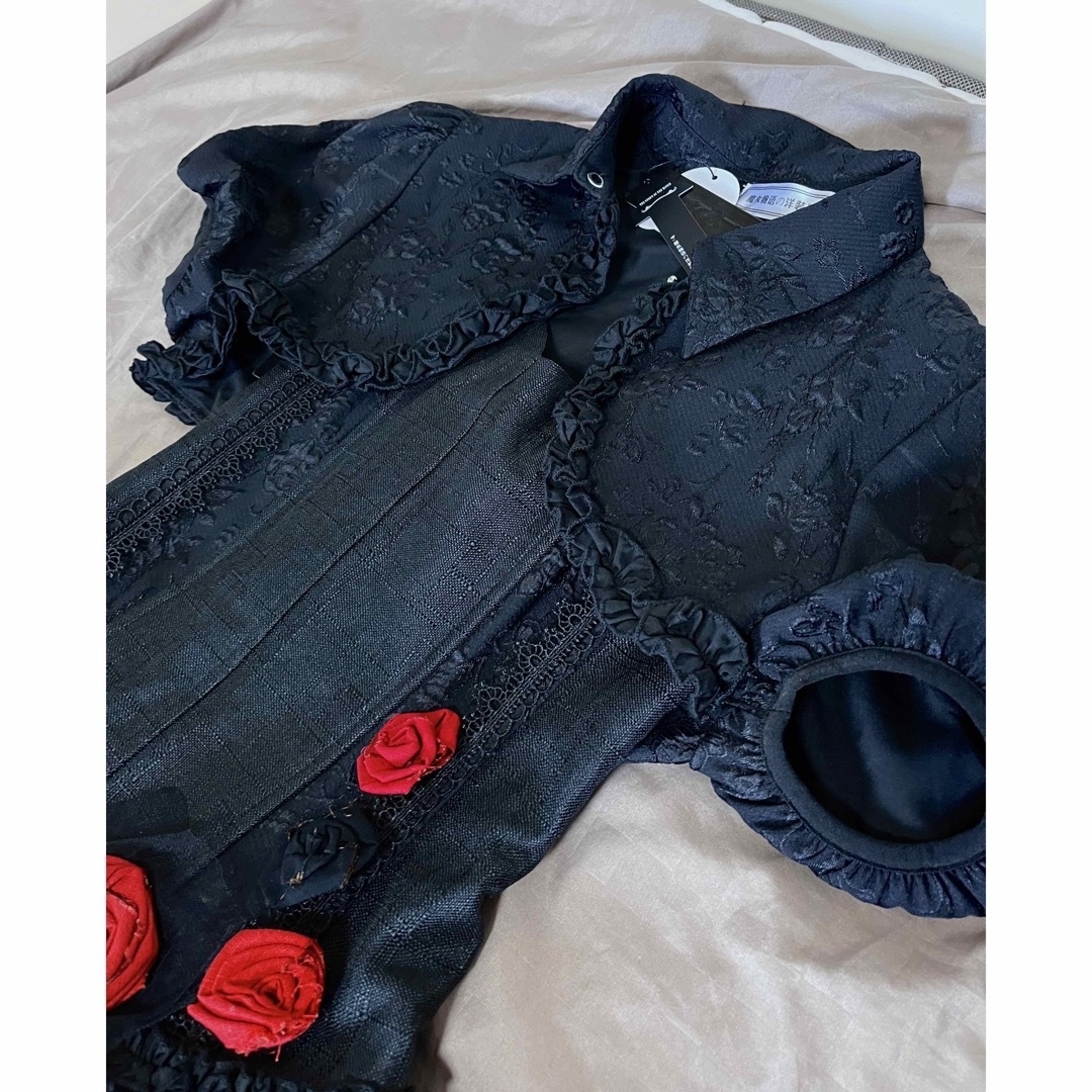 h.naoto(エイチナオト)のゴスロリスカート+ベストコース+姫袖3点セット レディースのスカート(ミニスカート)の商品写真