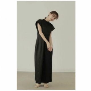 Louren standneck slub pencil dress(ロングワンピース/マキシワンピース)