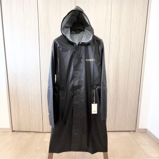 ヴェトモン(VETEMENTS)のVETEMENTS レインコート ナイロンジャケット balenciaga 黒(ナイロンジャケット)