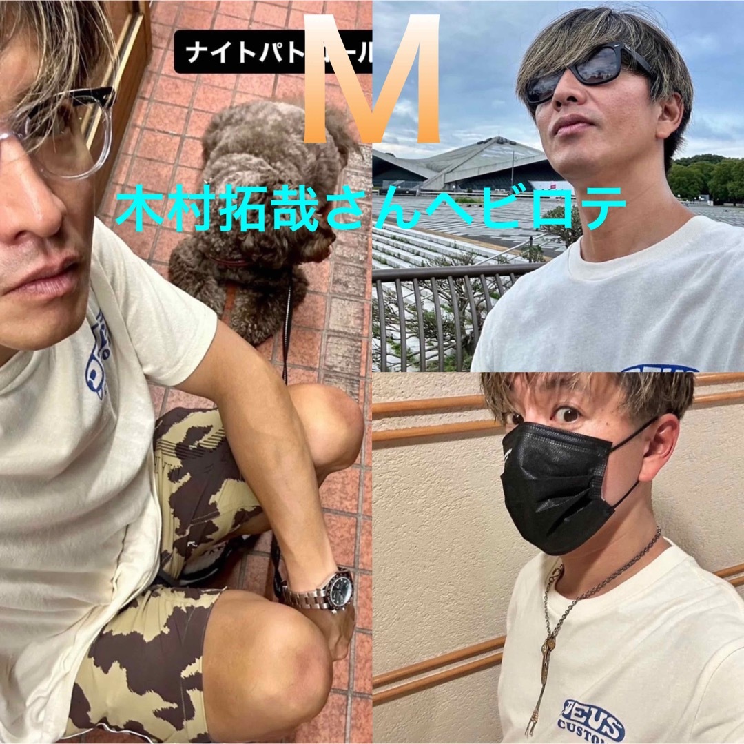 【木村拓哉さん着用】DEUS デウス Tシャツ MEDIUMサイズ | フリマアプリ ラクマ