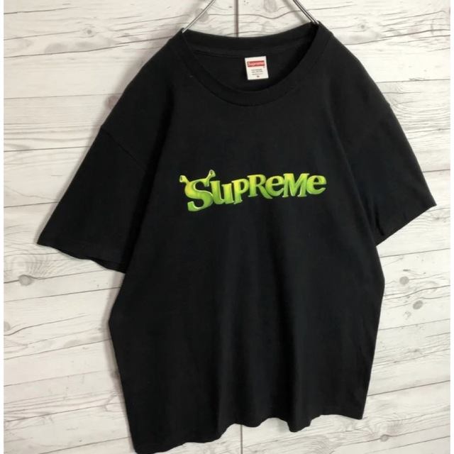 値下中/新品/未使用 Supreme Shrek Tee Black MサイズTシャツ/カットソー(半袖/袖なし)