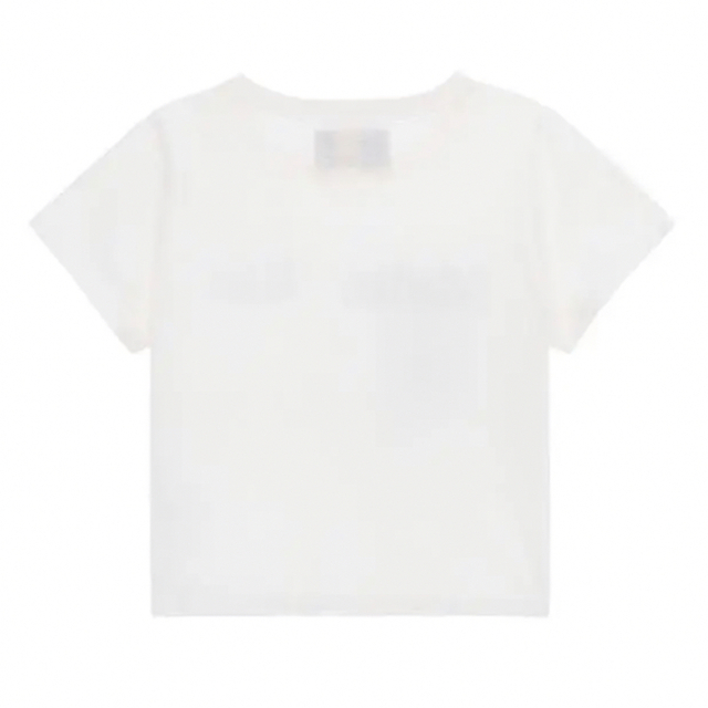 【値下げ中】MATIN KIM LOGO SILKET CROP TOPTシャツ メンズのトップス(Tシャツ/カットソー(半袖/袖なし))の商品写真