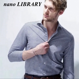 ナノユニバース(nano・universe)のnano LIBRARY チェック シャツ  本体価格13,750円(シャツ/ブラウス(長袖/七分))