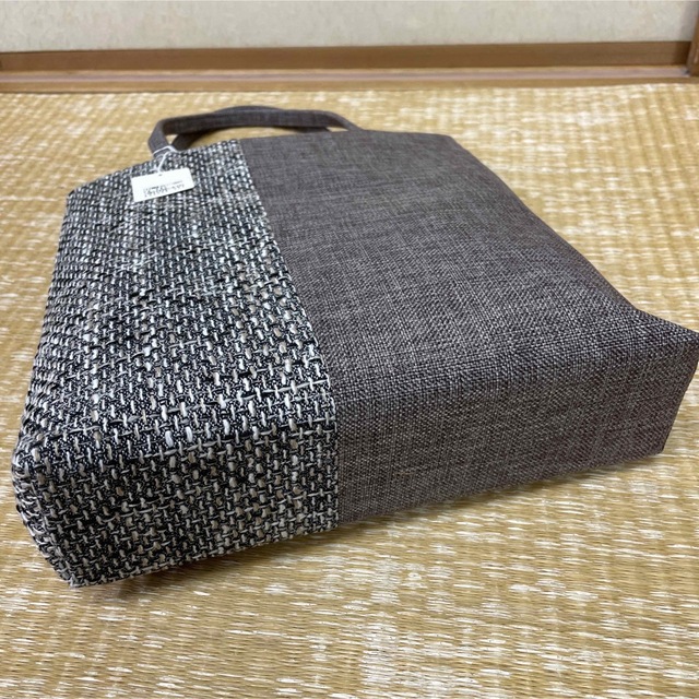 新品 ハンドバッグ トートバッグ 和装バッグ 夏用 麻 リネン 紬 小紋 着物