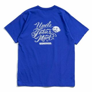 ネイバーフッド(NEIGHBORHOOD)のMC NEIGHBORHOOD UNCLE TOONS MART Tシャツ 青(Tシャツ/カットソー(半袖/袖なし))