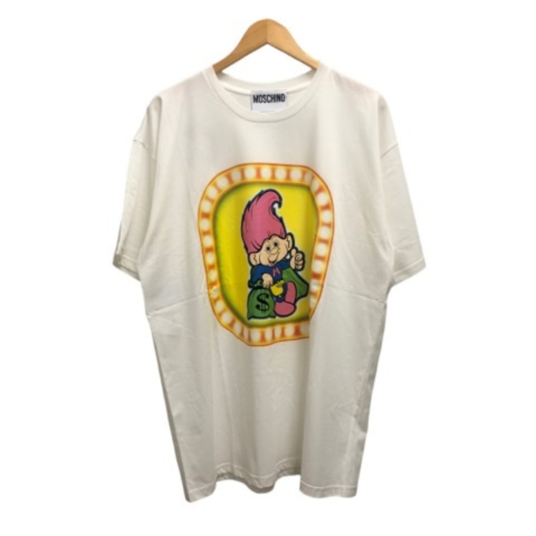 □44/ MOSCHINO COUTURE! モスキーノ ラバーロゴ Tシャツ - Tシャツ □44/ MOSCHINO COUTURE! モスキーノ ラバーロゴ Tシャツ - Tシャツ