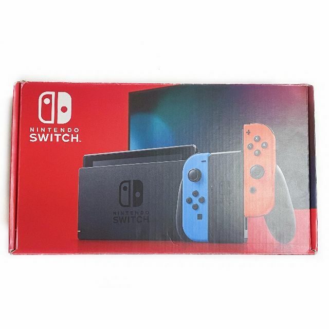 液晶美品 新型 任天堂 スイッチ Switch ブルーレッド 動作確認済み