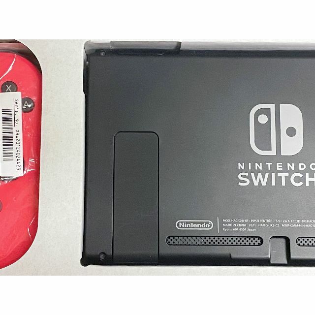 液晶美品 NINTENDO 任天堂 スイッチ Switch ブルー & レッド