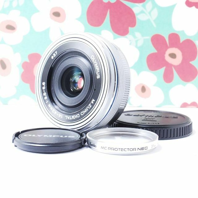 OLYMPUS - ❤電動ズーム❤️オリンパス 14-42mm EZ❤パンケーキレンズ