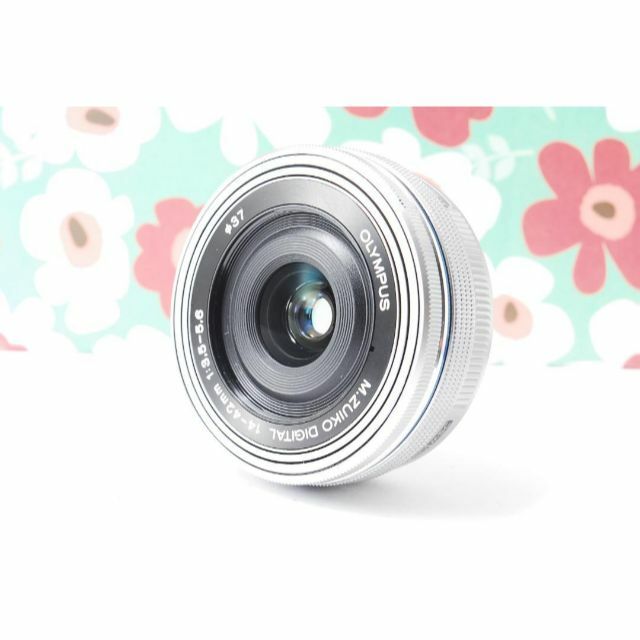 ❤電動ズーム❤️オリンパス 14-42mm EZ❤パンケーキレンズ❤大人気❤