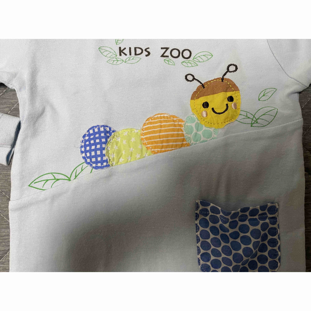 kid’s zoo(キッズズー)の値下‼️kid's zoo虫ちゃん長袖Tシャツ90 キッズ/ベビー/マタニティのキッズ服男の子用(90cm~)(Tシャツ/カットソー)の商品写真