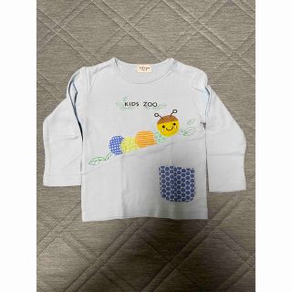 キッズズー(kid’s zoo)の値下‼️kid's zoo虫ちゃん長袖Tシャツ90(Tシャツ/カットソー)