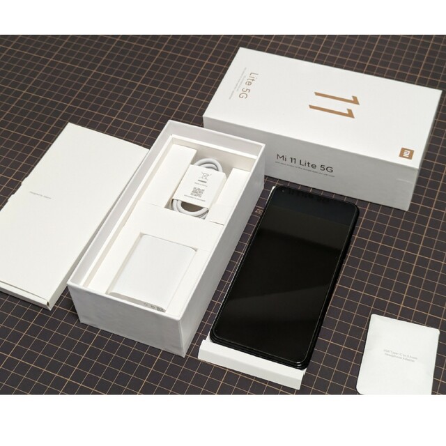 Xiaomi mi 11 lite 5g トリュフブラック 4