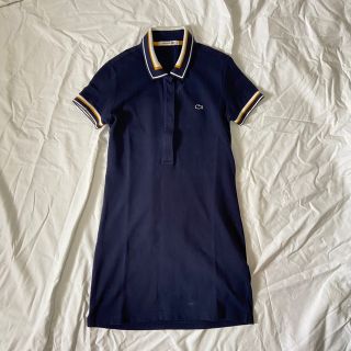 ラコステ(LACOSTE)のラコステ ワンピース 夏  ポロシャツワンピース(ミニワンピース)