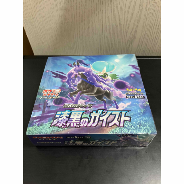 ポケモンカード 漆黒のガイスト 未開封シュリンク付き6ボックス 6Box-